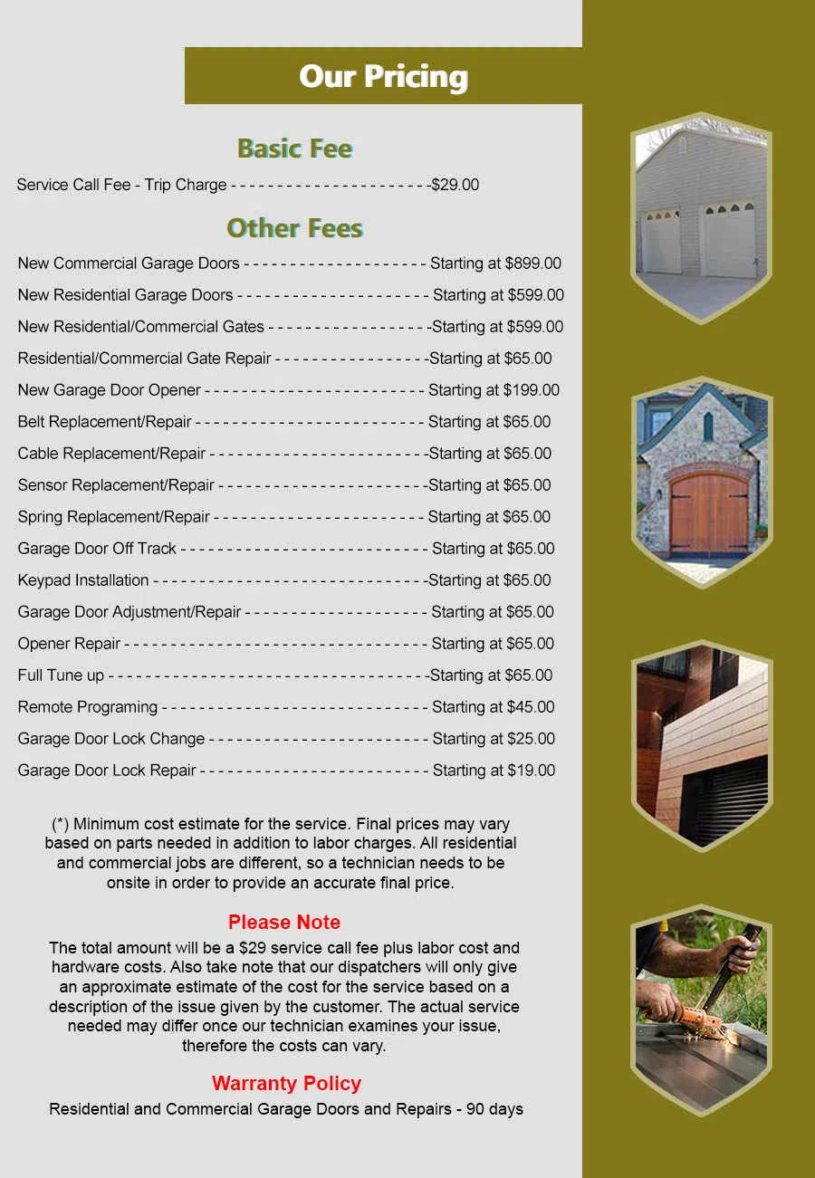 HighTech Garage Door Service Franklin, WI 414-939-0002